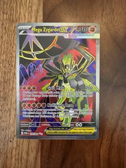Mega Zygarde ex 104/088 Ultra Rare Perfect Order Pokemon NM - Image 1