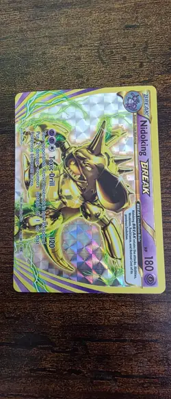 Nidoking BREAK 46/108 BREAK Rare Evolutions Pokemon Holo Near Mint - Image 1