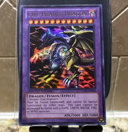 Konami Yu-Gi-Oh! Five-Headed Dragon LC03-EN004 Ultra Rare Foil LE 5000/5000 - Image 1