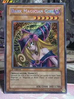Dark Magician Girl MFC-000 1st Edition Secret - VLP/NM - Vintage Grail YuGiOh! - Image 3