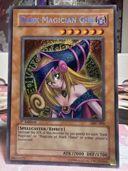 Dark Magician Girl MFC-000 1st Edition Secret - VLP/NM - Vintage Grail YuGiOh! - Image 4