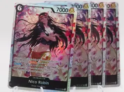 4x OP12-087 [SR] - Nico Robin - NM - One Piece TCG (Legacy of The Master) - Image 1