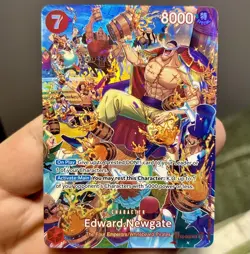 One Piece TCG Edward Newgate SP ST15-002 ALT ART Royal Blood (OP10) NM - Image 1