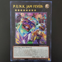 P.U.N.K. Jam Fever! BLMM-EN051 Emblazoned Ultra Rare 1st Edition Yugioh Card NM - Image 3
