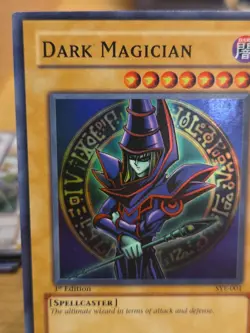 Yugioh 1st Edition - Dark Magician Holo Rare SYE-001 - LP Condition - Image 5