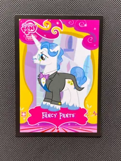 #15 Fancy Pants MLP Series 2 Trading Card Enterplay Hasbro 2013 - Image 1