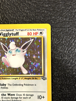 Wigglytuff 16/64 Pokemon TCG Card 1999 Holo Rare Jungle Set WOTC NM - MINT - Image 3