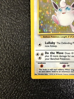 Wigglytuff 16/64 Pokemon TCG Card 1999 Holo Rare Jungle Set WOTC NM - MINT - Image 5