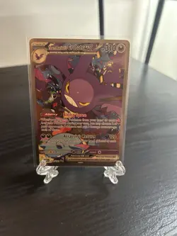 Pokemon Team Rockets Crobat EX Alt Art Holo Card 234/182 Destined Rivals NM - Image 1