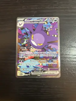 Pokemon Team Rockets Crobat EX Alt Art Holo Card 234/182 Destined Rivals NM - Image 2
