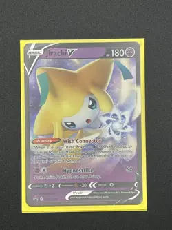 Jirachi V SWSH299 NM Holofoil Promo Rare Pokemon Card - Image 1