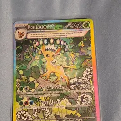 The Pokemon Company Leafeon ex 144/131 SV Prismatic Evolutions SIR Holo EN 270HP - Image 1