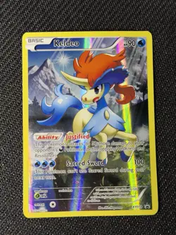 Pokemon Keldeo XY118 XY Holo - Image 1