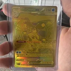 Mega Greninja EX 122/086 Chaos Rising Hyper Rare Full Art Holo English 2026 - Image 1