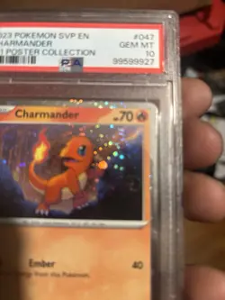 Pokemon! Charmander 151 Poster Collection Psa10 With Swirls - Image 2