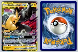 Pikachu & Zekrom GX 33/181 Holo GX Rare Team Up Pokemon Near Mint - Image 3