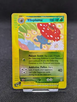 Pokemon Card - Vileplume 43/147 Reverse Holo Aquapolis set WOTC Played - Image 1