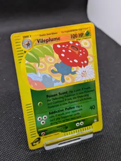 Pokemon Card - Vileplume 43/147 Reverse Holo Aquapolis set WOTC Played - Image 2