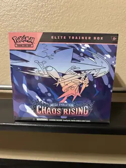 NEW Pokemon Chaos Rising Elite Trainer Box Factory Sealed ETB IN HAND - Image 1