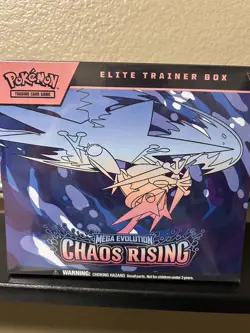 NEW Pokemon Chaos Rising Elite Trainer Box Factory Sealed ETB IN HAND - Image 2