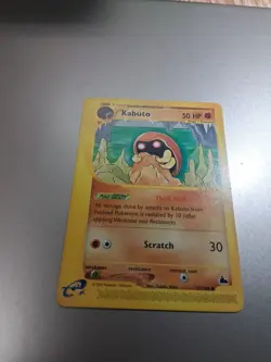 2003 Pokemon e-Series Skyridge 37/144 Kabuto NM Fast Ship - Image 2