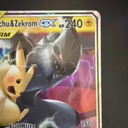 Pokemon Company Pikachu & Zekrom GX 33/181 SM-Team Up TAG TEAM Holo EN 240HP - Image 4