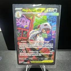 Pokemon TCG Mega Scrafty EX Evolutions Holo 330 HP 285/217 EN Full Art Foil SIR - Image 1