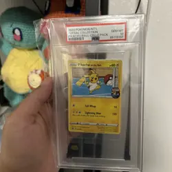 Pikachu on the Ball - (Pokemon Futsal) 001/005 GEM MINT PSA 10 - Image 3