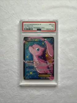 Mew EX (Full Art) RC24/RC25 Legendary Treasures: Radiant Collection Holo PSA 7 - Image 1