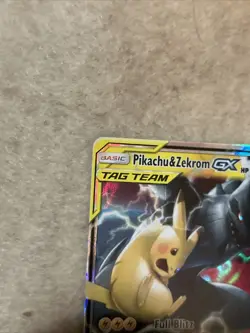 Pokemon Pikachu & Zekrom GX 33/181 Team Up Ultra Rare TAG TEAM Holo - Image 4