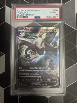 Pokemon Lugia V Silver Tempest Full Art PSA 10 - Image 1