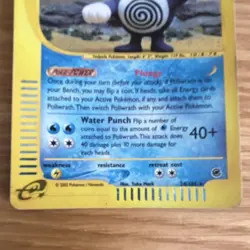 Nintendo Poliwrath Expedition Base Set 2002 100 HP Stage 2 Holo Rare English - Image 4