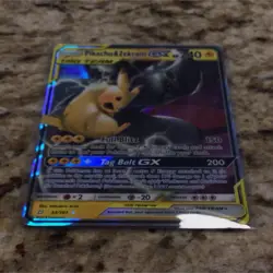 Pokemon TCG Pikachu & Zekrom GX 33/181 Team Up Holo TAG TEAM Ultra Rare - Image 1