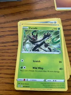 Zarude 027/264 Fusion Strike Pokemon TCG Regular - Image 1