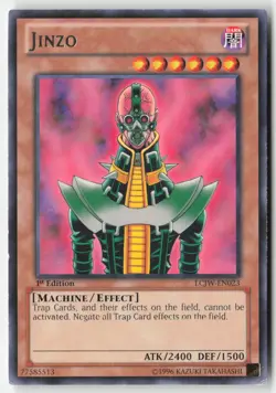 Yugioh - Jinzo LCJW-EN023 1st Edition - Legendary Collection 4: Joey's World - Image 1