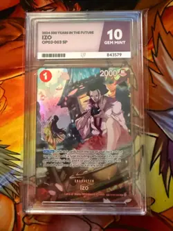 Izo OP03-003 SP Full Art Common 500 Years in the Future ONE PIECE TCG Ace 10 - Image 4