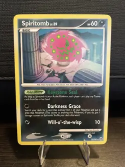 Pokemon Spiritomb TCG Arceus Card 32/99 Regular Rare NM - Image 1