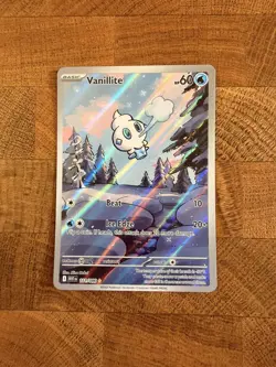 Pokemon TCG - White Flare - Vanillite - Illustration Card - 111/086 - MINT - Image 1