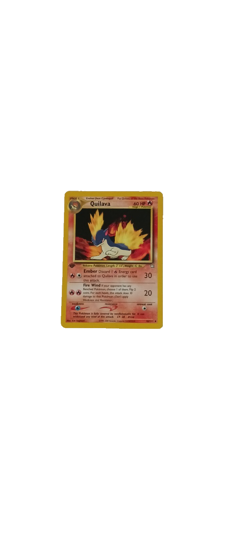 2000 Vintage Pokemon Neo Genesis 1st Edition Card 47 Quilava NM Condition - Image 5