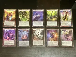 MTG Magic Lot 9 Pack 10 Each (8 Total) 1 - 3 Pk 2010 Archenemy Oversized 83 Card - Image 3