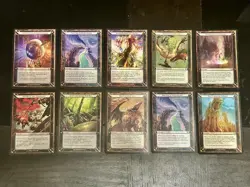 MTG Magic Lot 9 Pack 10 Each (8 Total) 1 - 3 Pk 2010 Archenemy Oversized 83 Card - Image 5