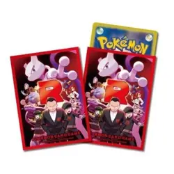 New Glory of Team Rocket Mewtwo Card Game Sleeve 64 Pieces Sleeves Pokemon TCG - Image 4