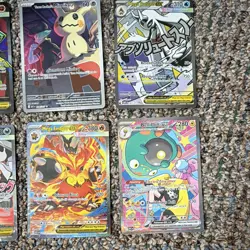 Pokemon TCG 11-Card Lot Holo/Foil Full Art EX GX N's Zekrom Mimikyu - Image 2