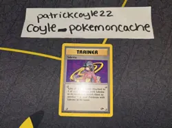 Sabrina Rare Trainer Card Gym Challenge 110/132 LP - Image 1