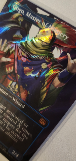 GOGO, MASTER OF MIMICRY - Borderless, Surge Foil - Final Fantasy - MTG Mythic - Image 2