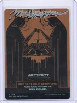Phyrexian Altar Secret Lair Foil Signed Sketched Artist Proof MTG RARE - Image 1