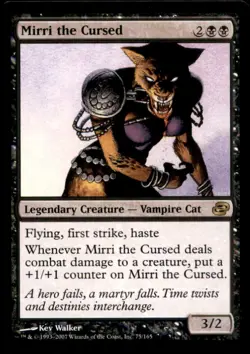 MTG Mirri the Cursed LP Light Play Planar Chaos [5309] - Image 1