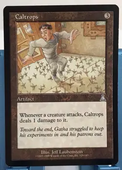 Magic the Gathering CALTROPS Urza's Destiny Uncommon LP Lightly Played - Image 1