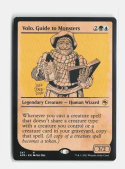 Volo, Guide to Monsters (Showcase) 347 Adventures in the Forgotten Realms MTG NM - Image 1
