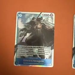 2X OP08-043 Edward.Newgate SR One Piece TCG English Card - Image 2